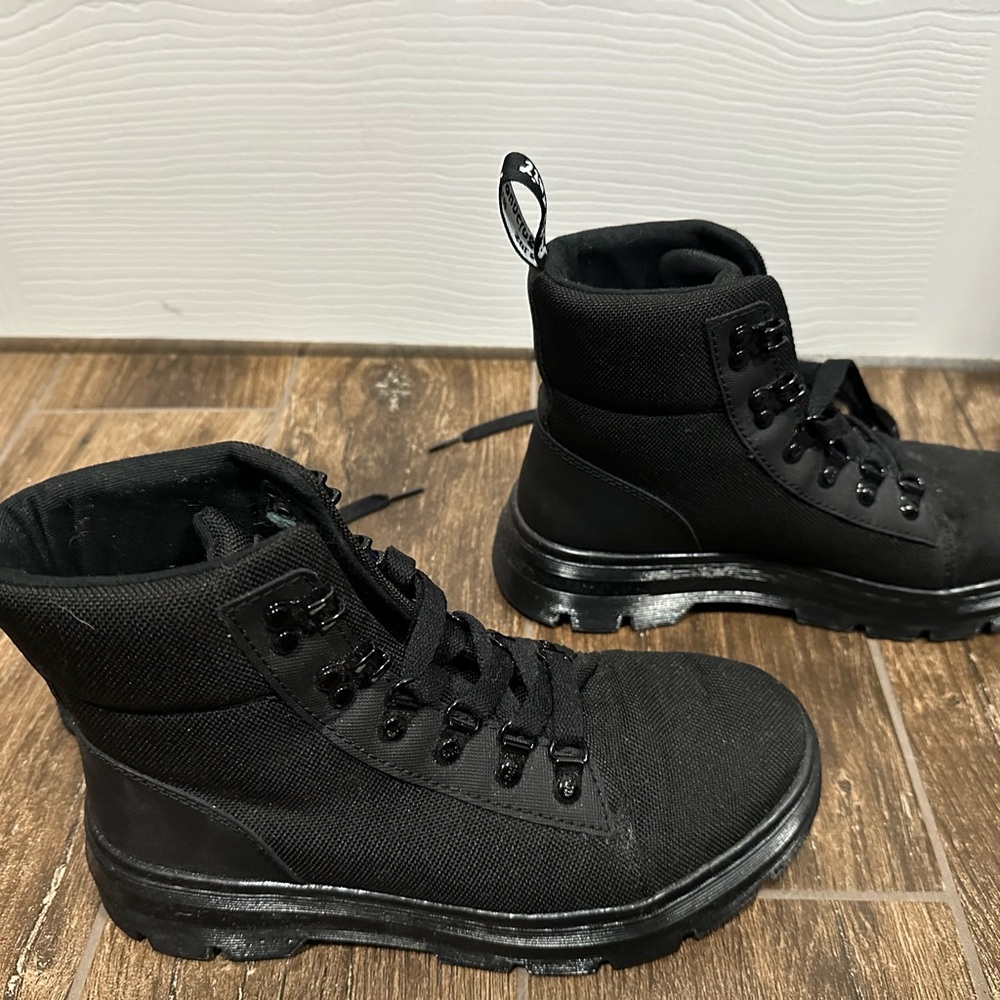 Dr. Martens Black Combat Boots
